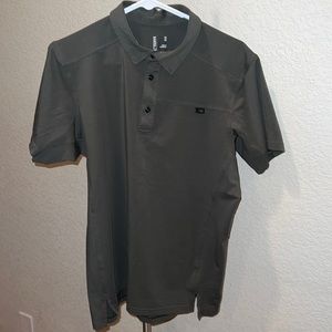 Men’s Arc’teryx polo in medium green
